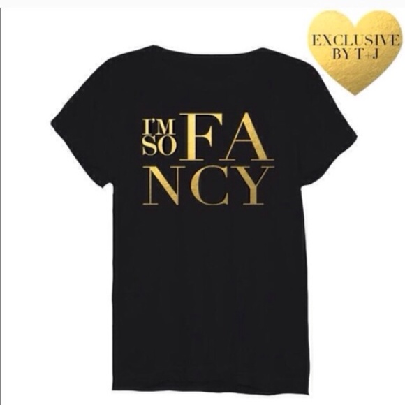 t+j Designs I'm So Fancy Graphic Tee - Picture 3 of 4